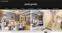 Desktop Screenshot of paulagundryinteriors.co.uk